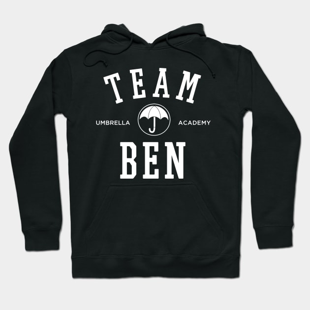 TEAM BEN THE UMBRELLA ACADEMY Hoodie by localfandoms